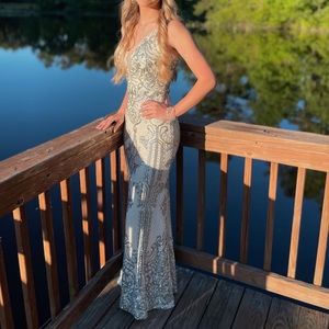 prom dress from david’s bridal